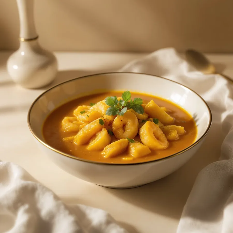 Seafood curry, Coastal Asia ritual