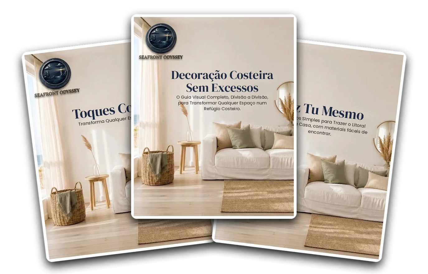 Transformação Costeira Completa: Os 3 Guias de Casa & Decoração 1 Transformação Costeira Completa: Os 3 Guias de Casa & Decoração